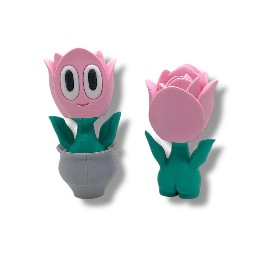 Cheeky Bloom Buddies – 3D Printed Flower Figurines with Personality - by Blob Lab