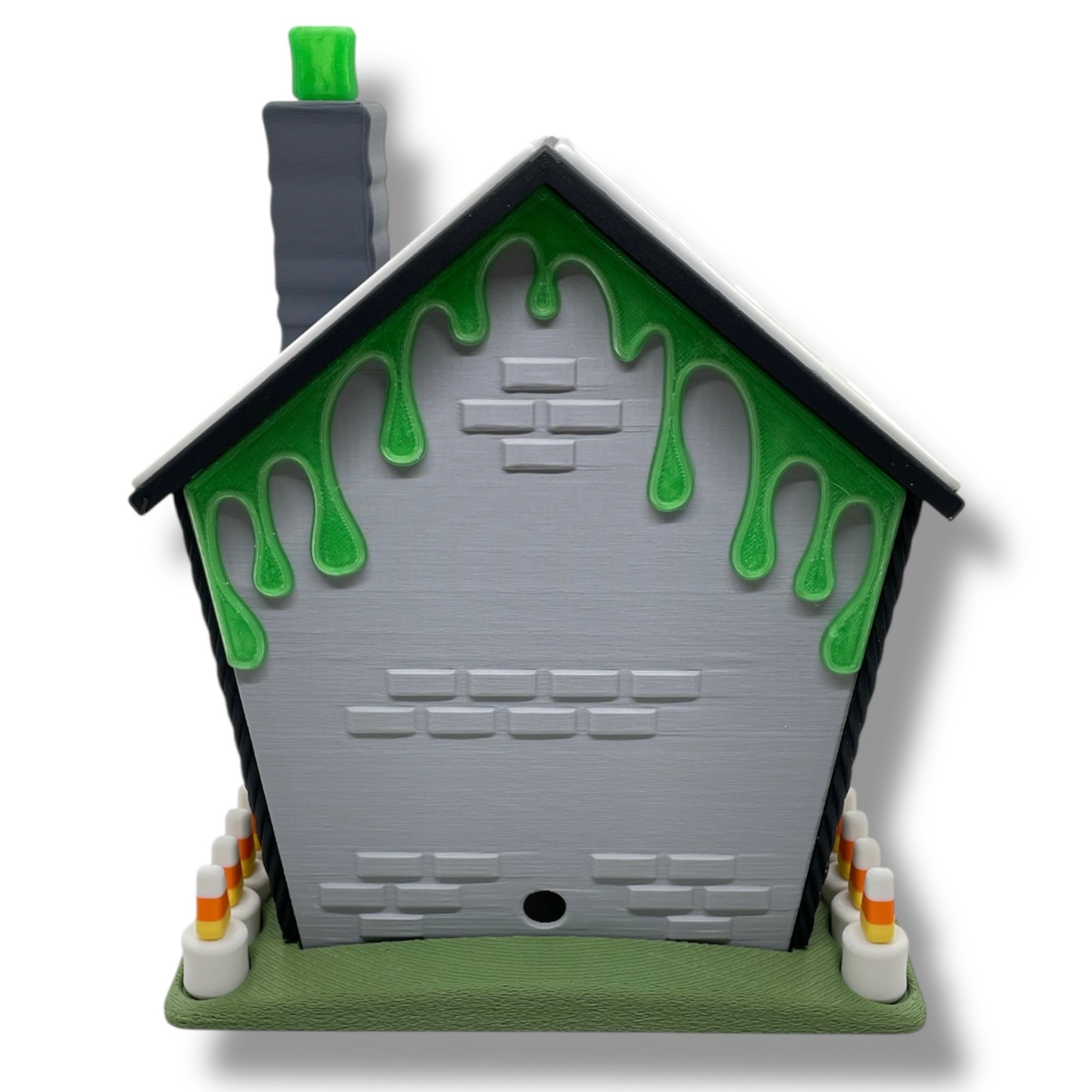 Haunted Gingerbread House Collection – Halloween Container with Removable Roof