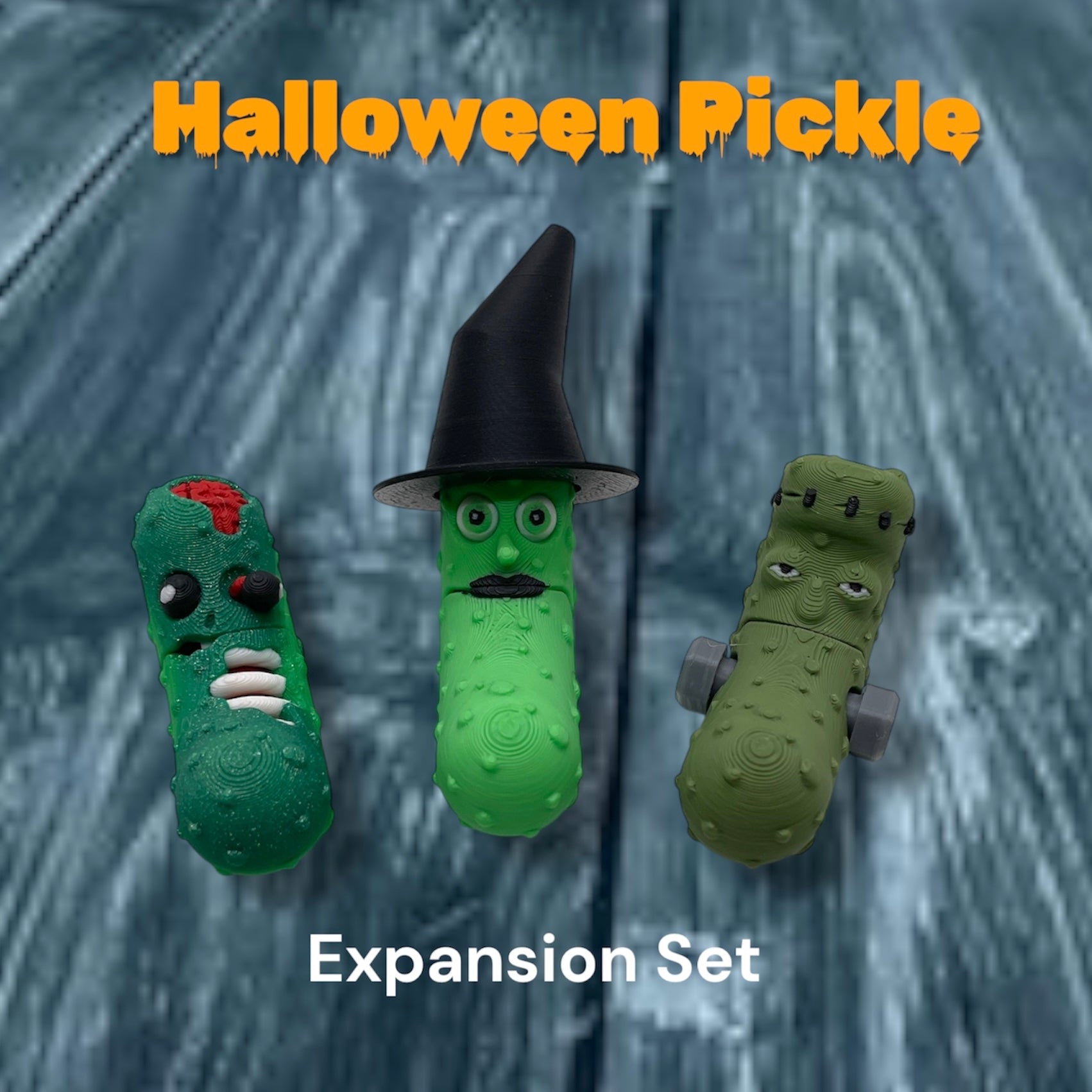 Introducing the Tickle Pickle - Articulated 3D Printed Pickley Decor