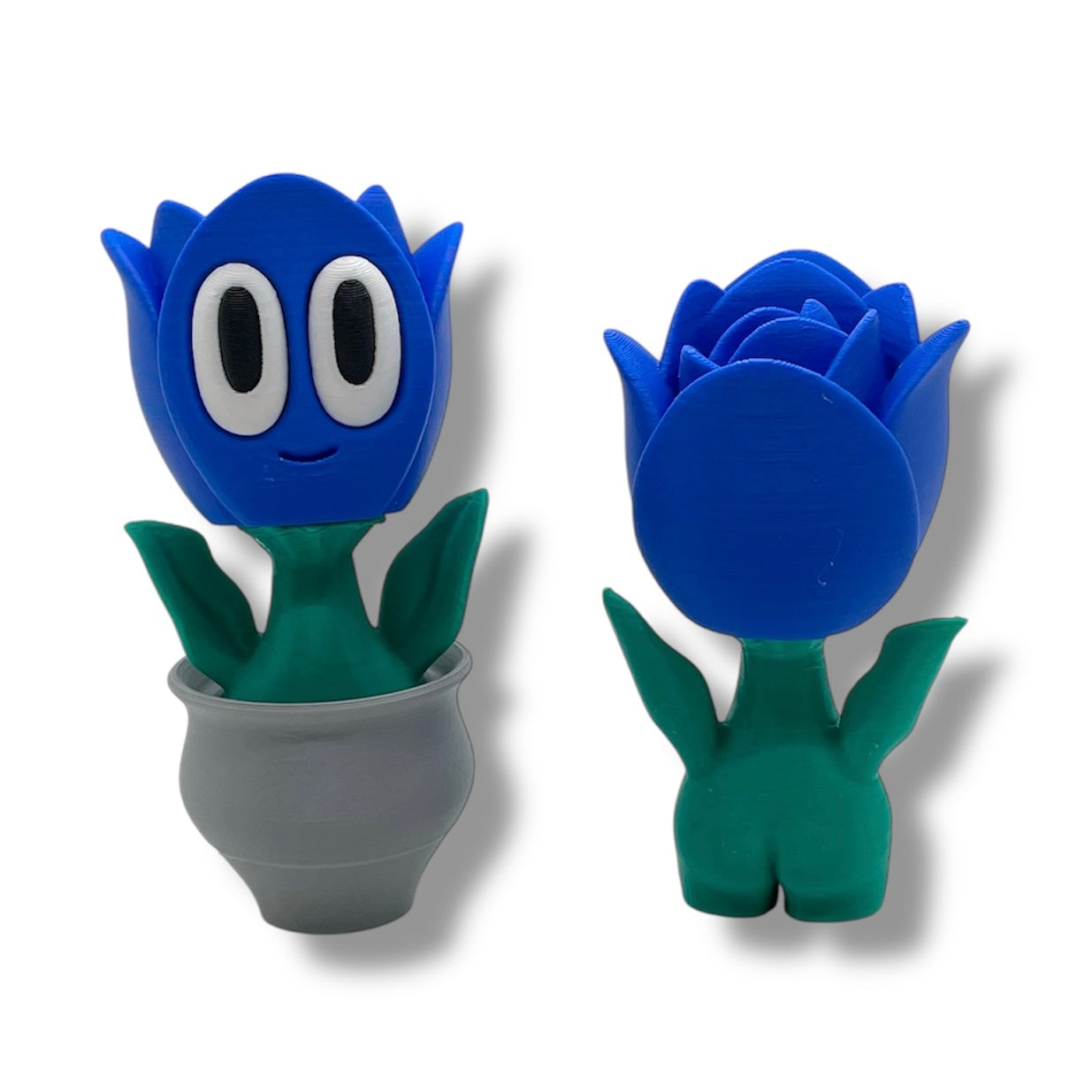 Cheeky Bloom Buddies – 3D Printed Flower Figurines with Personality - by Blob Lab