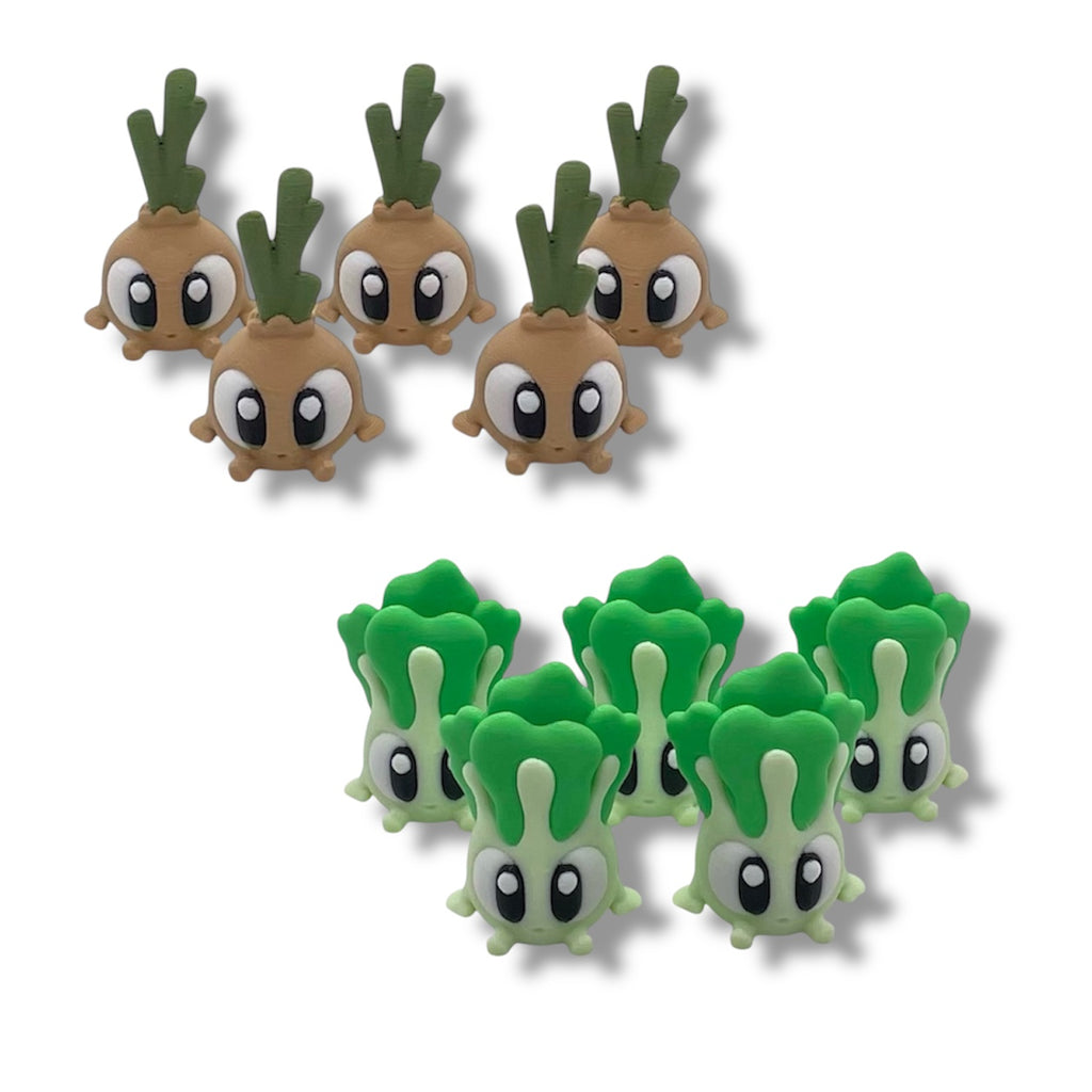Magnetic Veggie Garden Farm Set – With Tic-Tac-Toe & Storage Roof!
