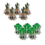 Magnetic Veggie Garden Farm Set – With Tic-Tac-Toe & Storage Roof!