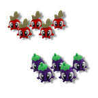 Magnetic Veggie Garden Farm Set – With Tic-Tac-Toe & Storage Roof!