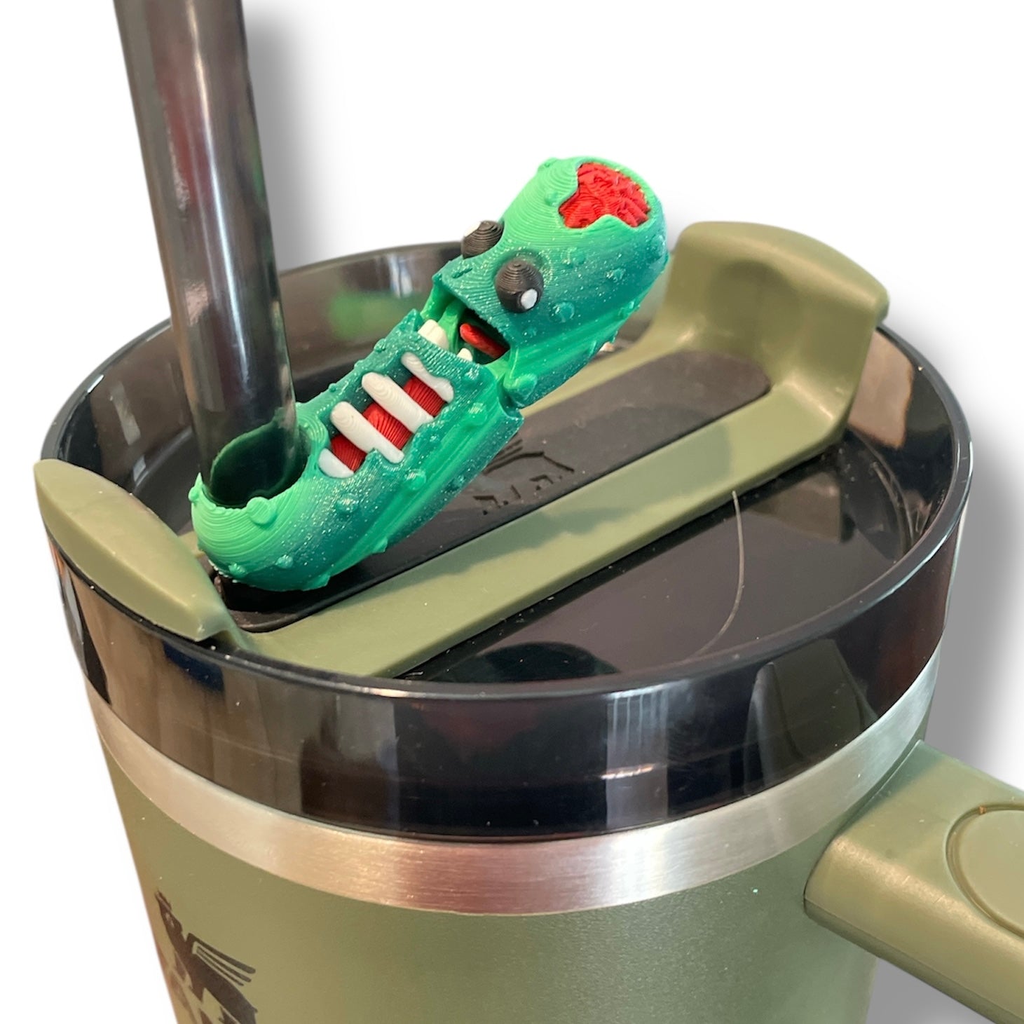 Insulated Cup Tumbler Toppers - 3d Printed Articulated Tumber Bling Straw Decor