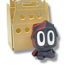 Adorable Pet Rock with Carrier - 3d Printed Figurine Decor