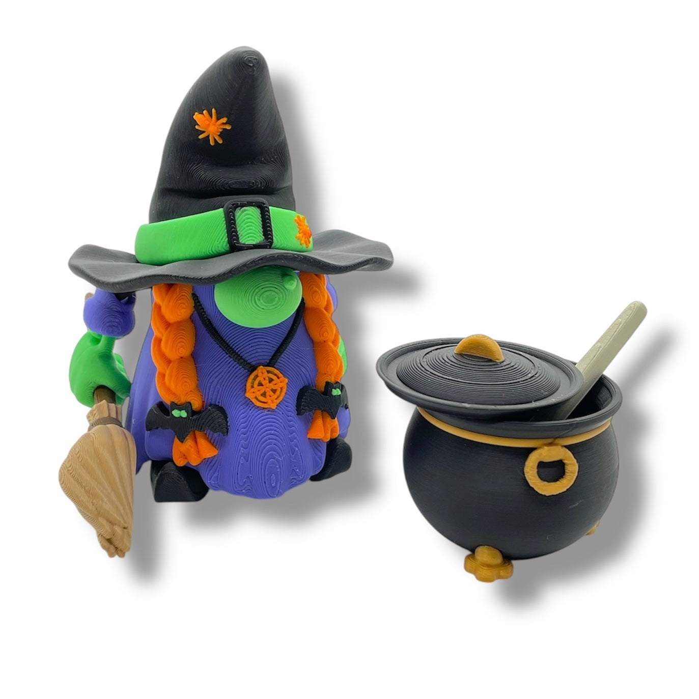 🎃 Articulated Halloween Figurines – 4-5" Poseable Spooky Collectibles