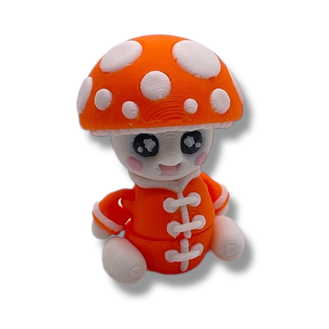 Happy Mushroom Pocket Pal Figures – 2” Tall Collectibles in Every Color!