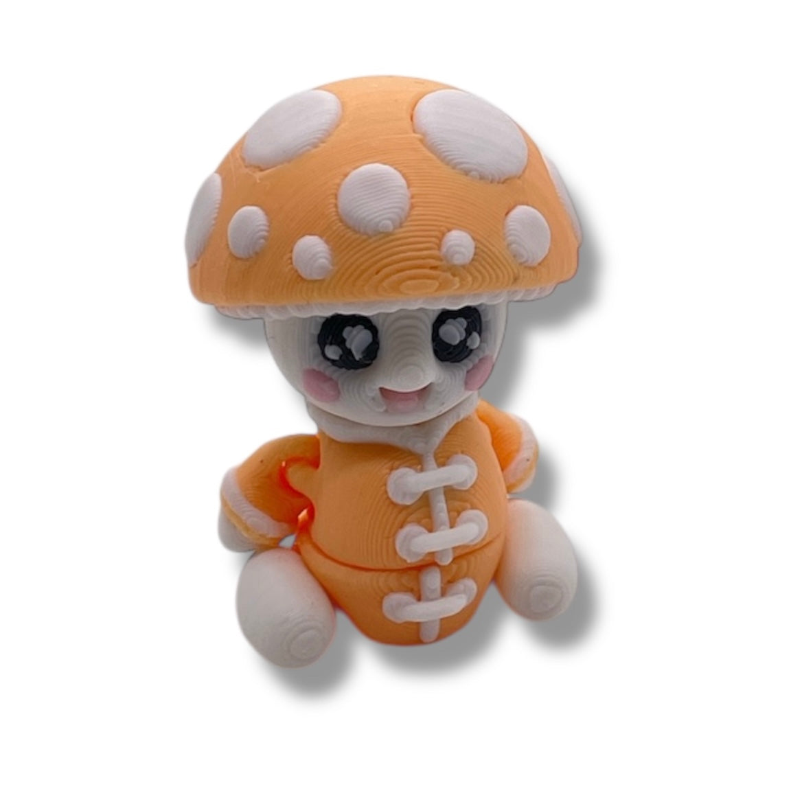 Happy Mushroom Pocket Pal Figures – 2” Tall Collectibles in Every Color!