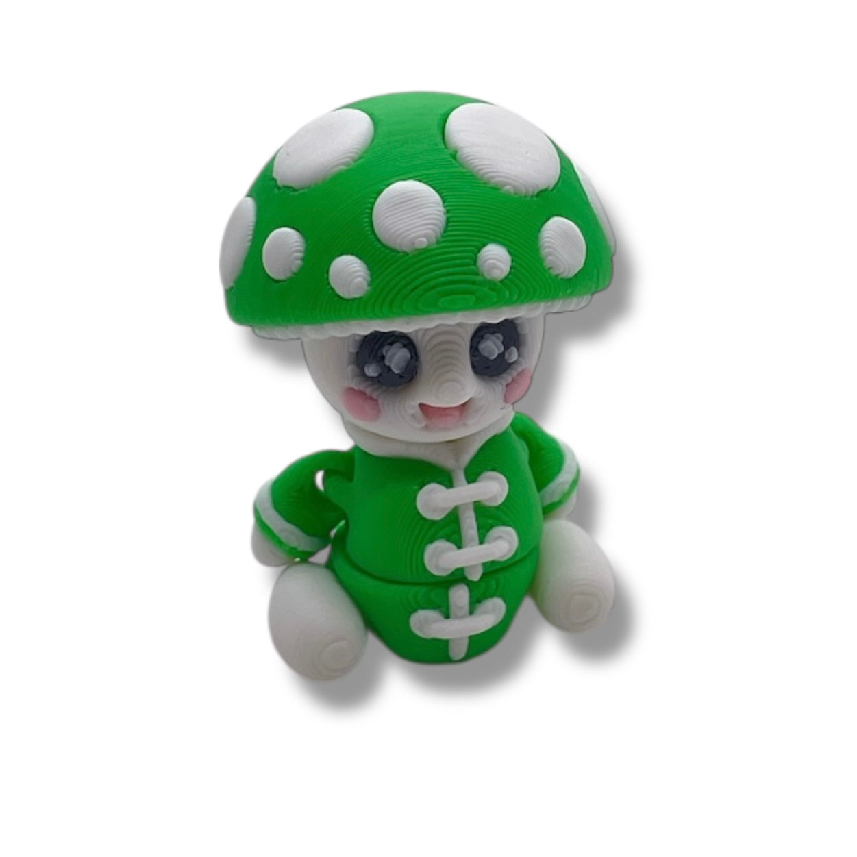 Happy Mushroom Pocket Pal Figures – 2” Tall Collectibles in Every Color!
