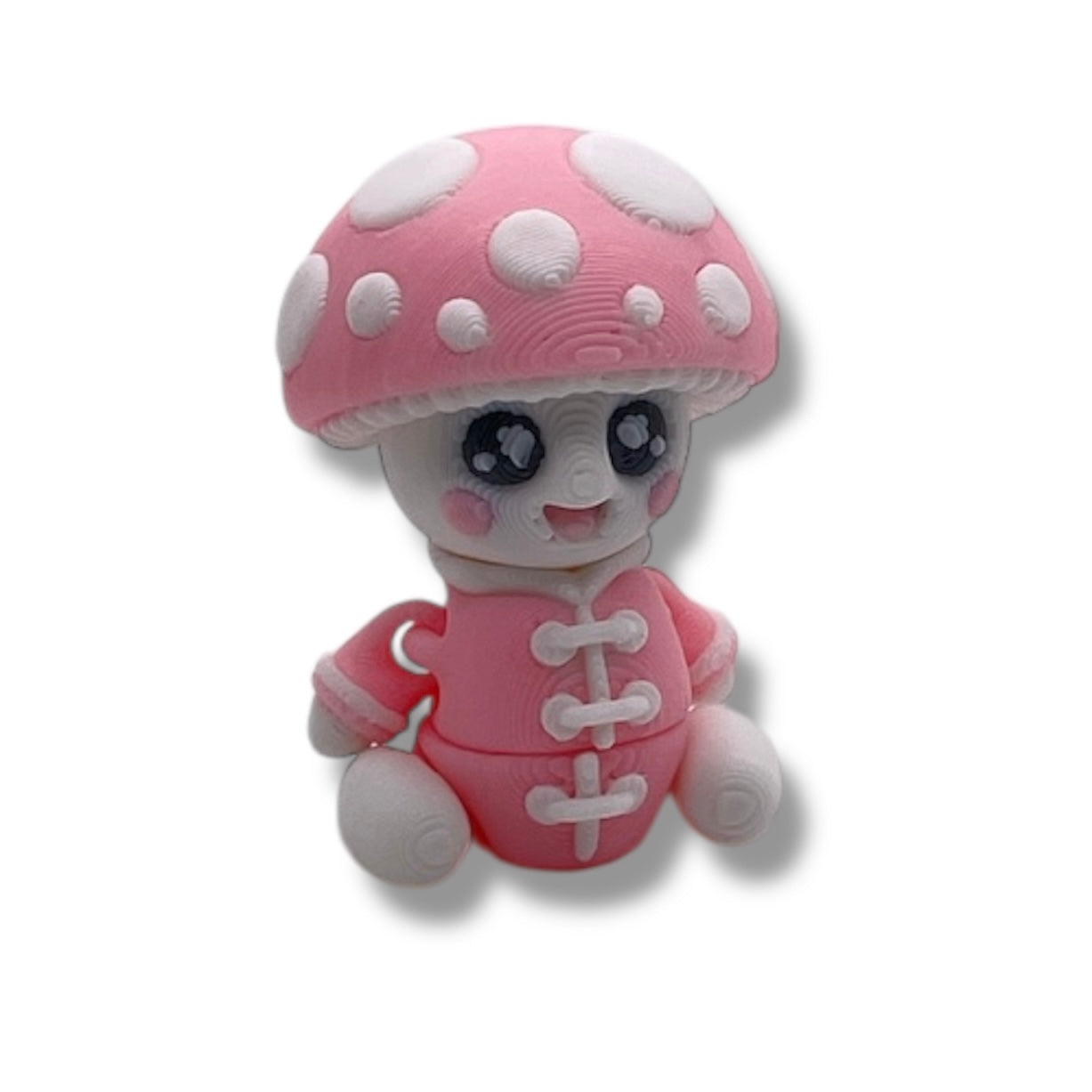 Happy Mushroom Pocket Pal Figures – 2” Tall Collectibles in Every Color!