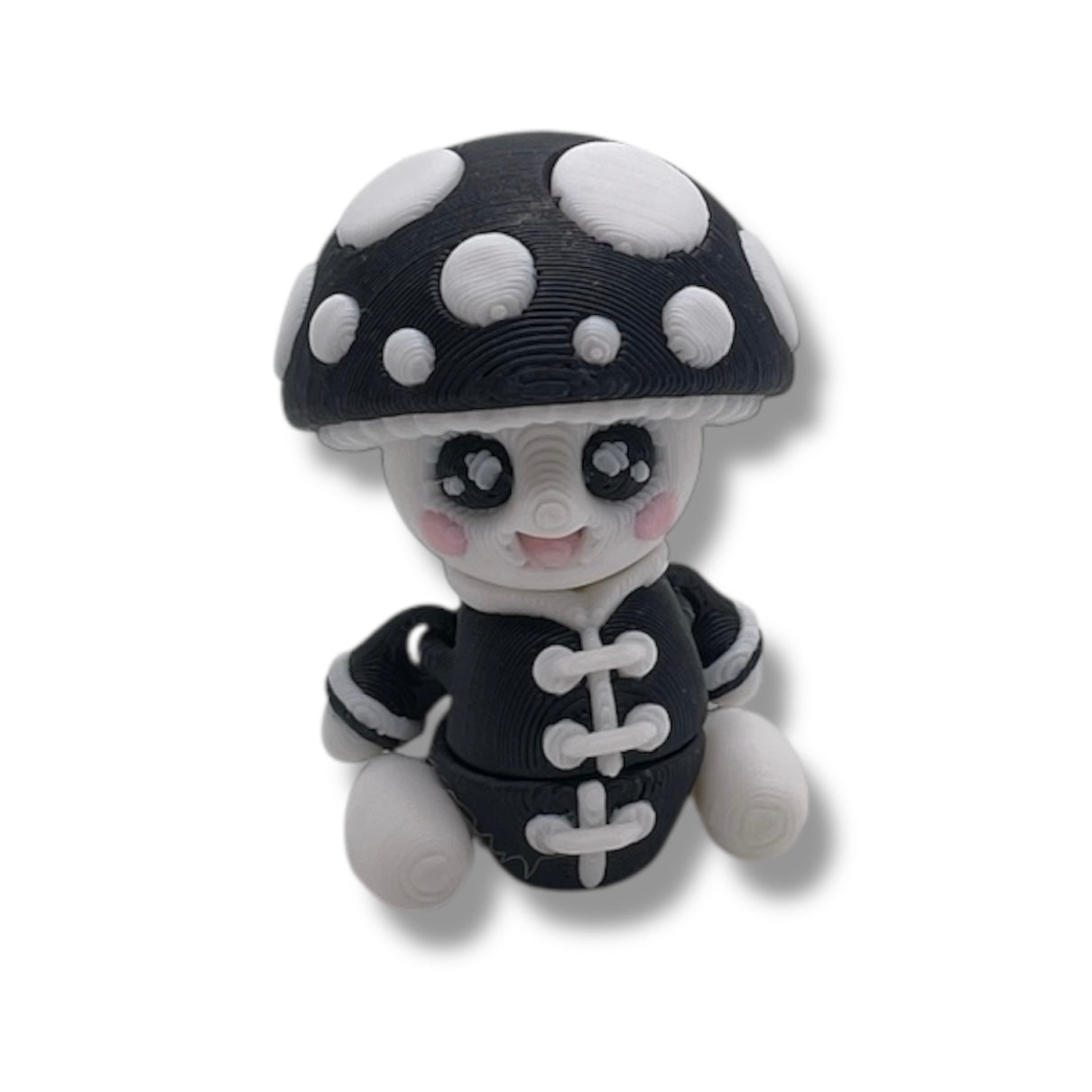 Happy Mushroom Pocket Pal Figures – 2” Tall Collectibles in Every Color!