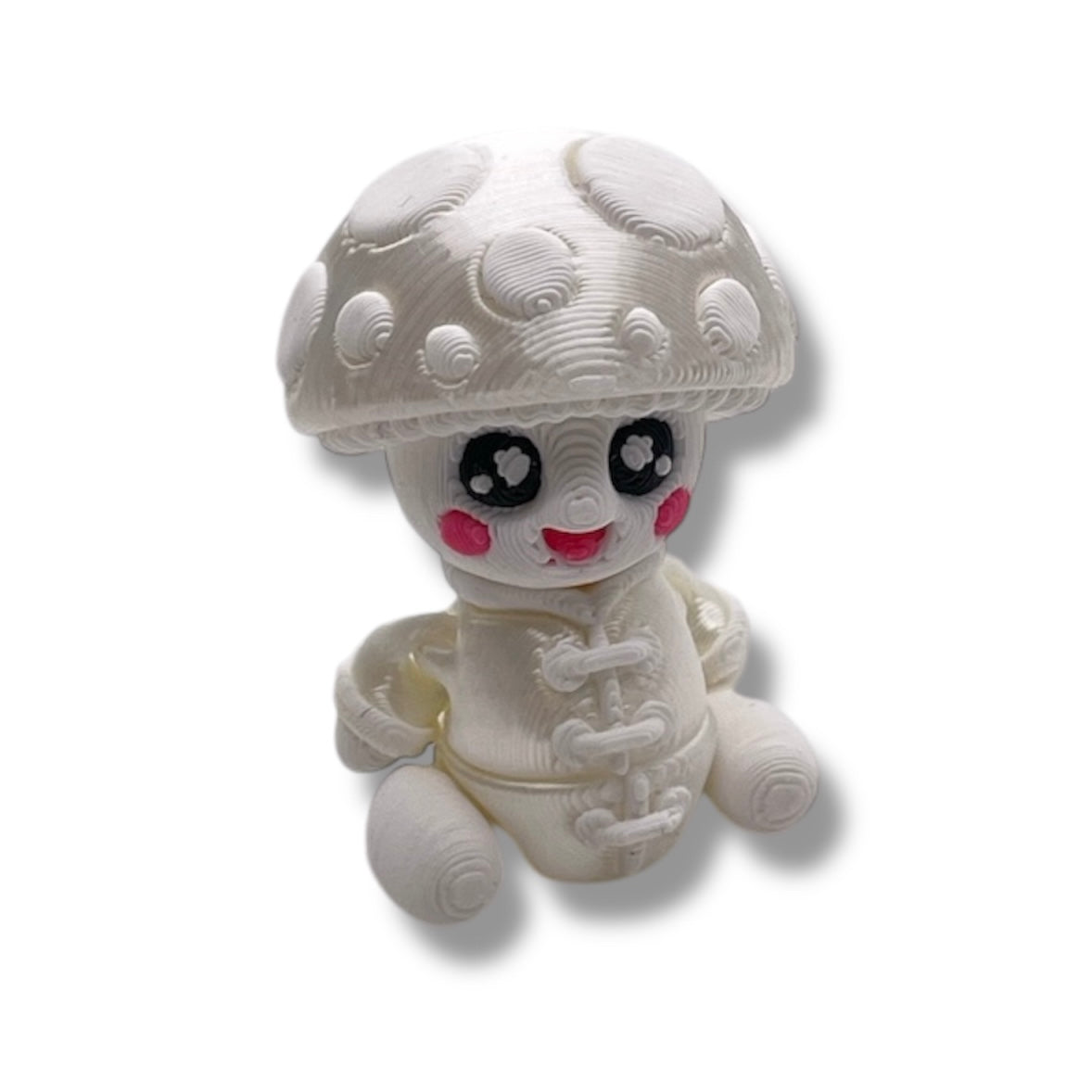 Happy Mushroom Pocket Pal Figures – 2” Tall Collectibles in Every Color!
