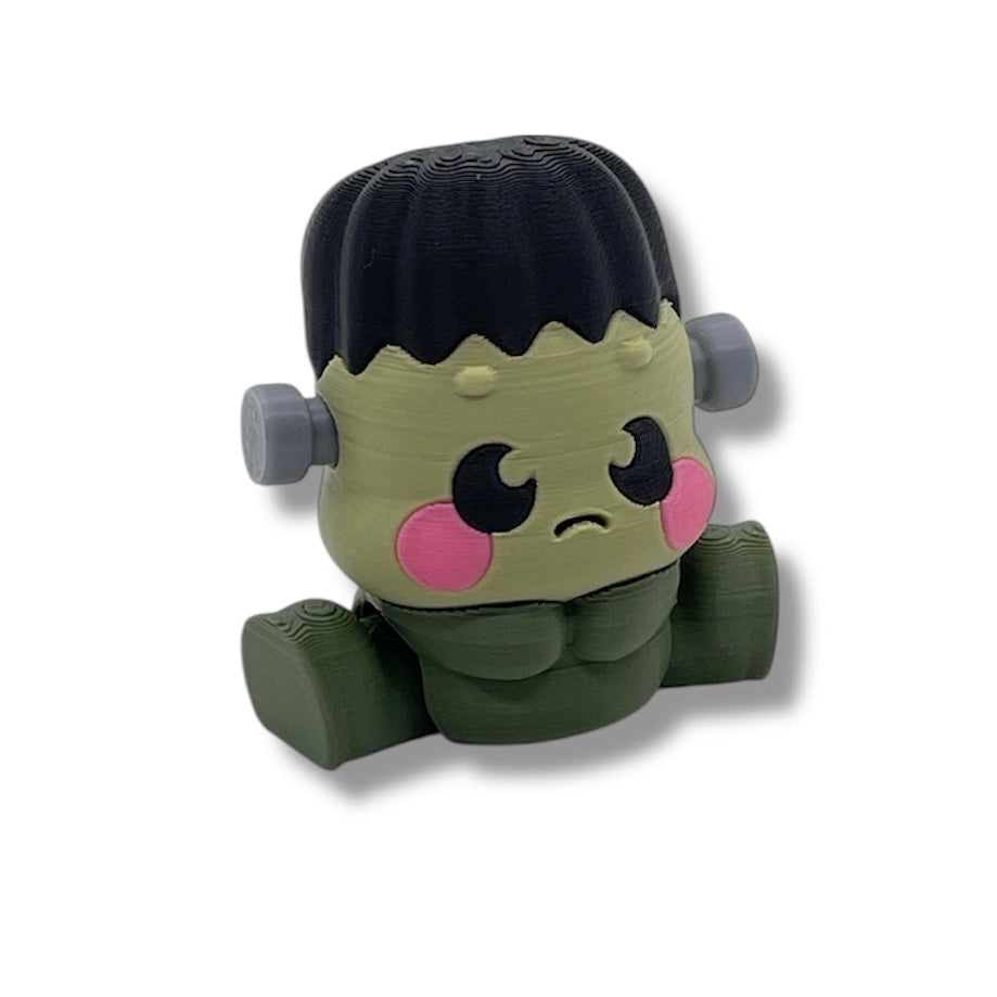 🎃 Adorable Peasy Peas & Friends – Spooky Edition | Articulated Halloween Figurines