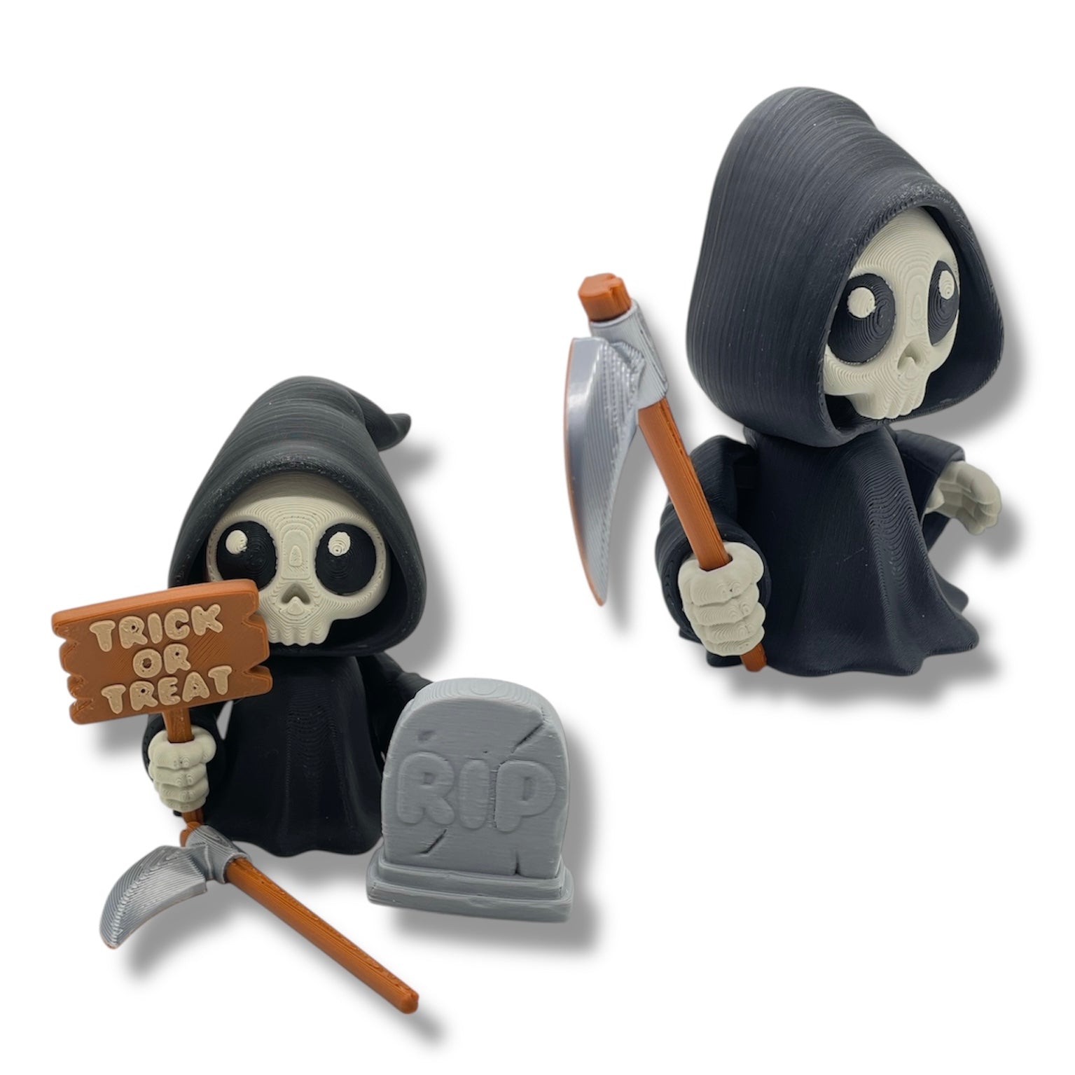 🎃 Articulated Halloween Figurines – 4-5" Poseable Spooky Collectibles