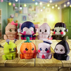 🎃 Adorable Peasy Peas & Friends – Spooky Edition | Articulated Halloween Figurines