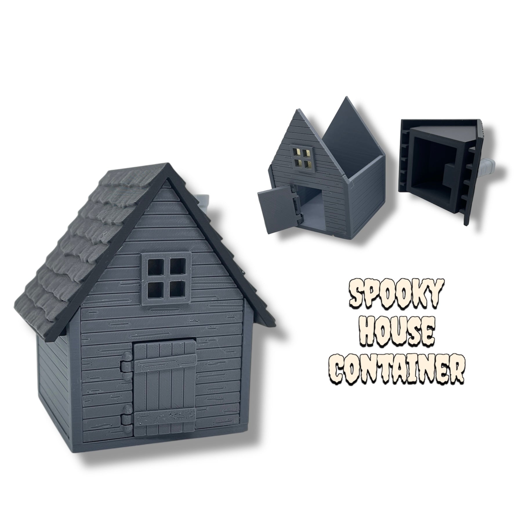 Adorable Barn & Spooky Shack – Pocket Pal Storage Containers
