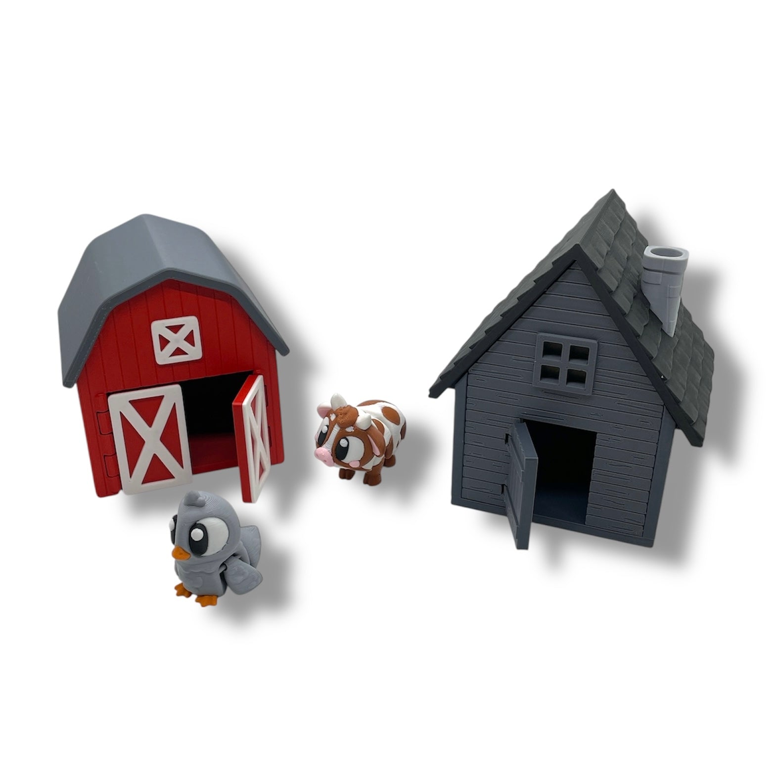 Adorable Barn & Spooky Shack – Pocket Pal Storage Containers