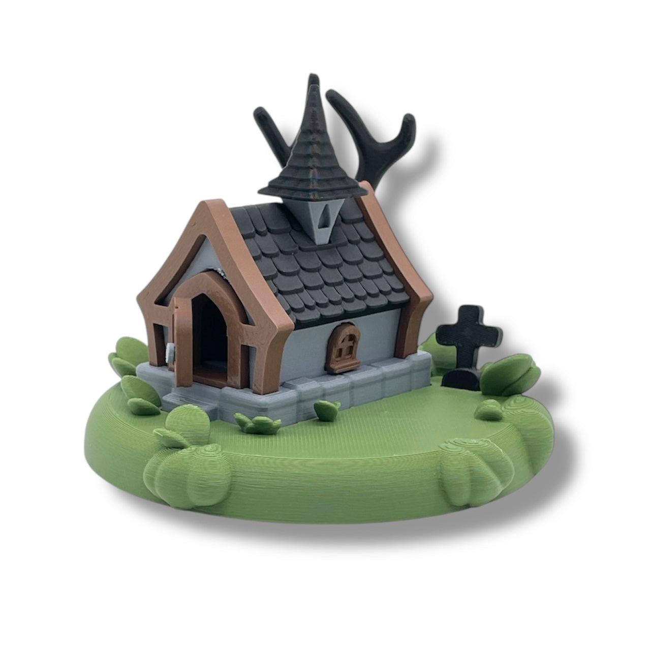 Micro Haunted Hut – Halloween Houses with Ghosts & Pumpkins - Spooky Cute Collectible Decor