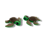 🐢 Tiny Turtle Beach Habitat – Collectible Ocean Scene Decor