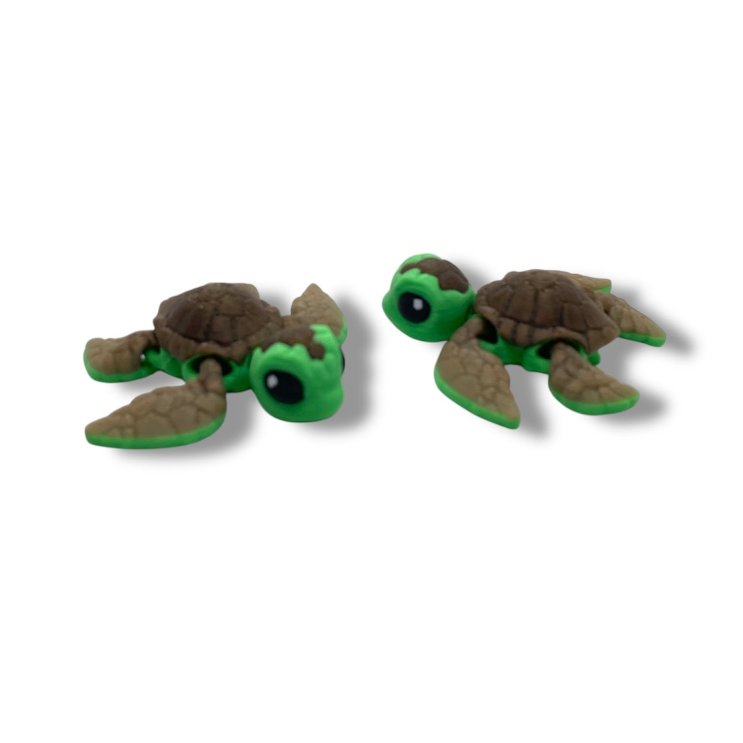 🐢 Tiny Turtle Beach Habitat – Collectible Ocean Scene Decor