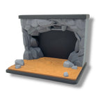 Creep and Cooky Bat Cave with 3 Bats - Spooky Fun Desk Decor
