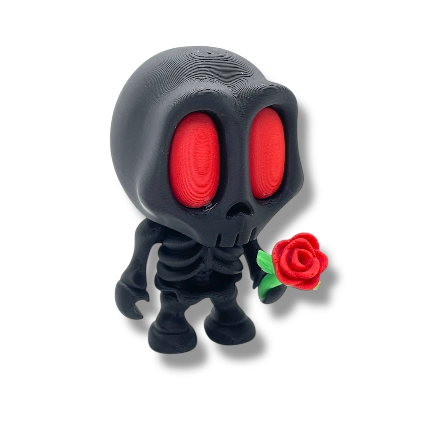 Halloween Blob Skeleton Figurines – 3d Printed Creepy Cute Miniature Collectibles