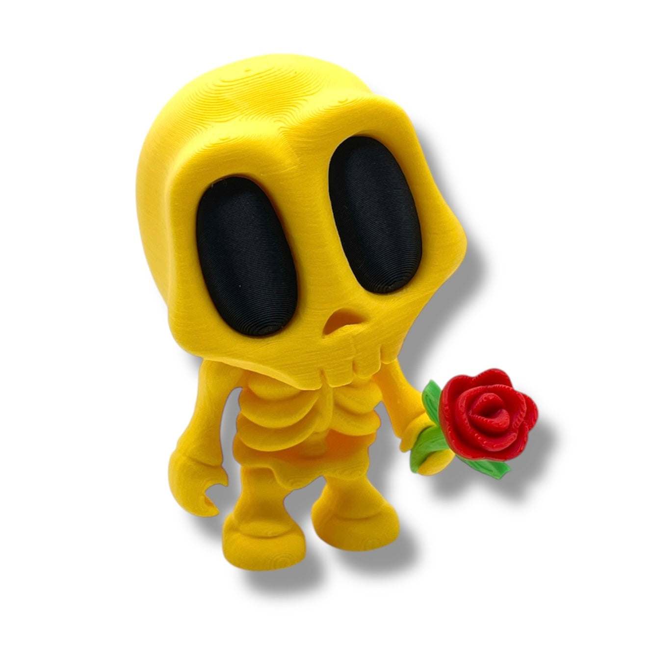 Halloween Blob Skeleton Figurines – 3d Printed Creepy Cute Miniature Collectibles