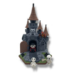 🏰 Transylvania Castle – 10” 3D Printed Haunted Set with 5 Figures - Desk Decor