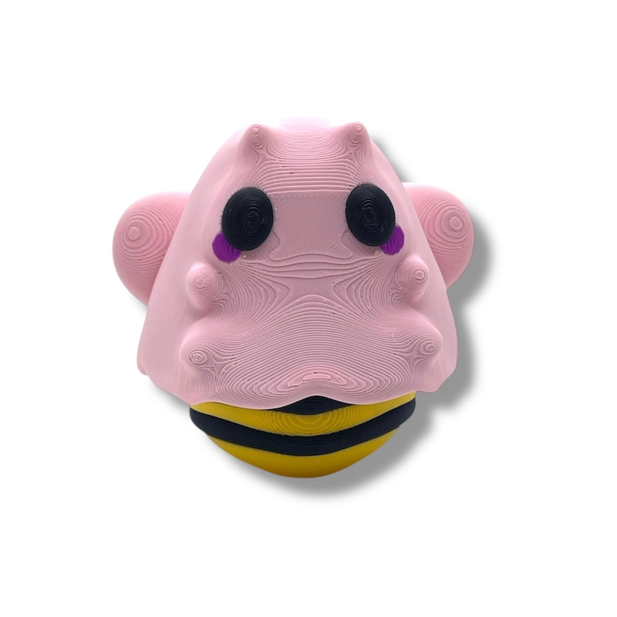Adorable 3" Ghost Boo Bee -Articulated 3d Printed Figurine - Halloween Home Decor