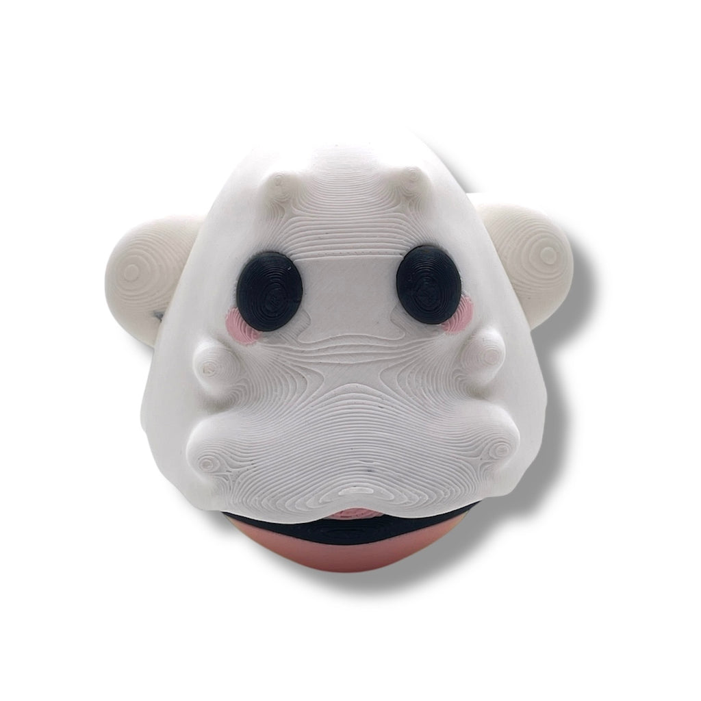 Adorable 3" Ghost Boo Bee -Articulated 3d Printed Figurine - Halloween Home Decor