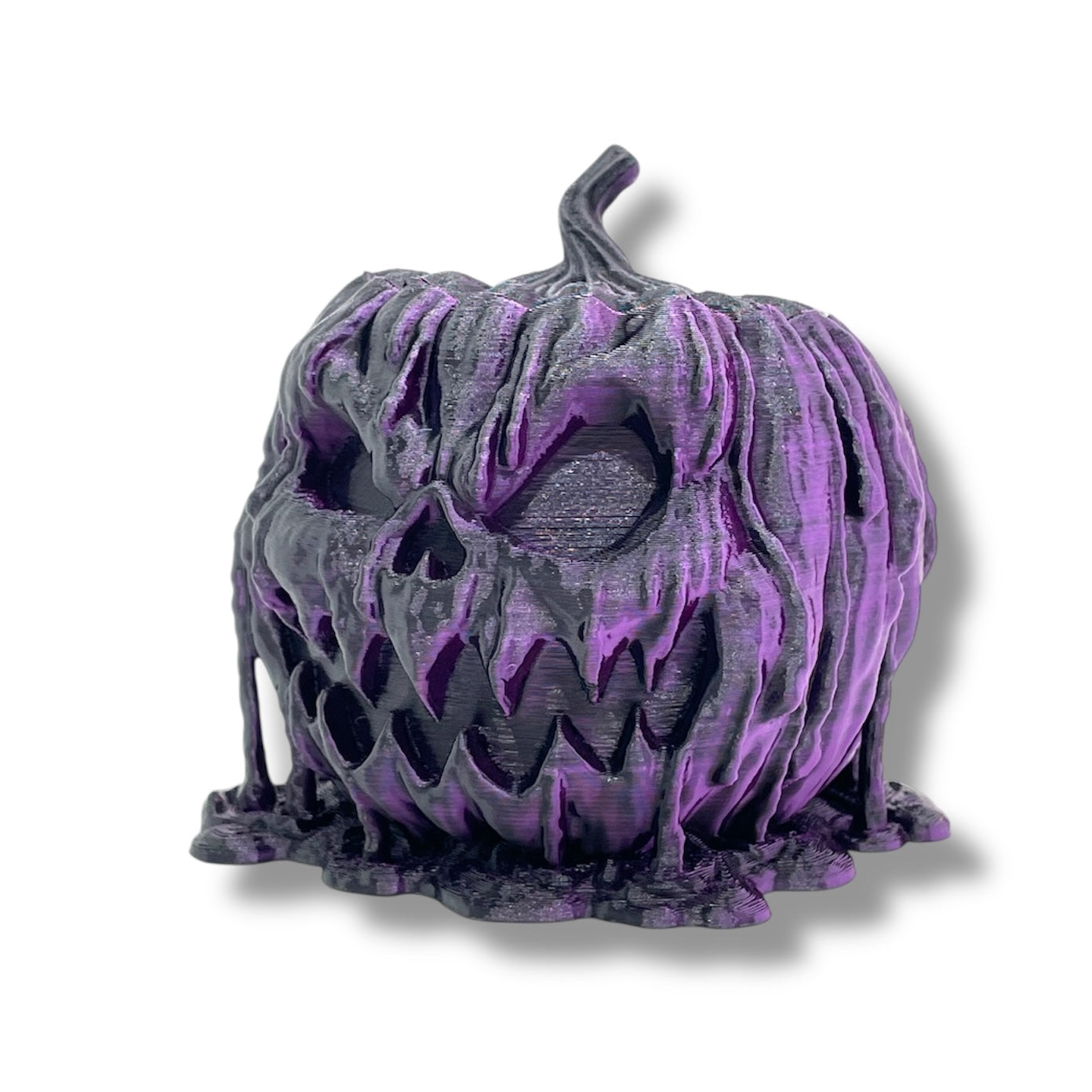 Twisted Melted Pumpkin - Perfect Mini Container -3d Printed Decor