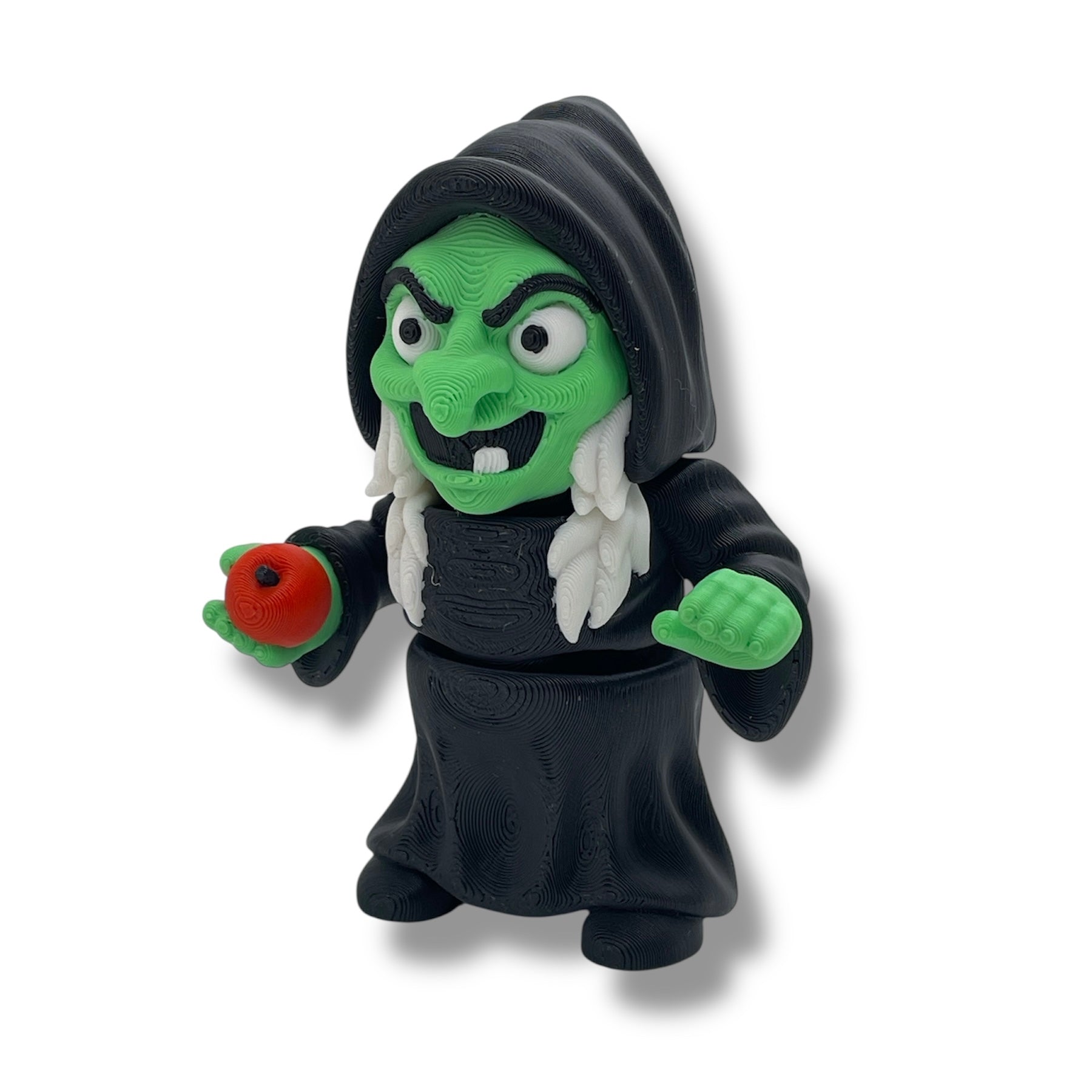 Spooky Halloween Witch Coven Set - With Cauldron - 3d Printed, Articulated, Decor