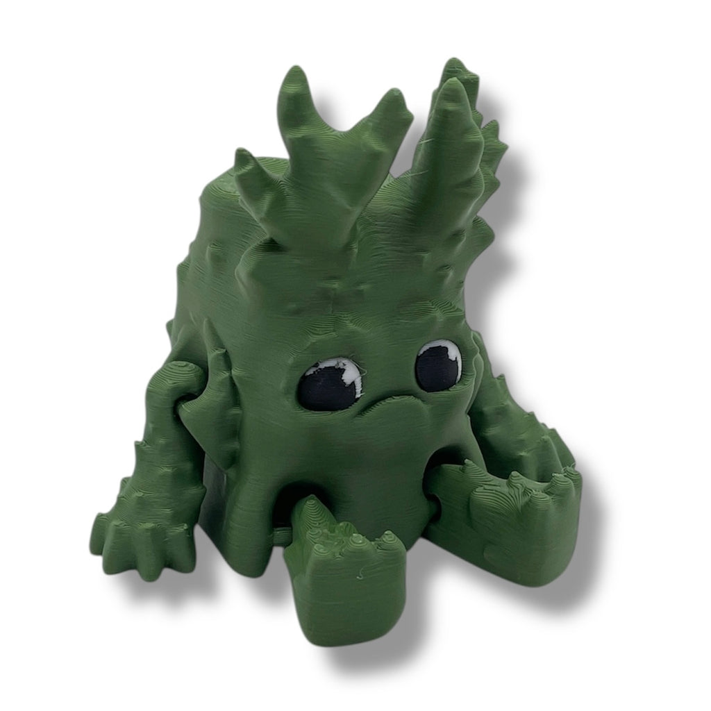 Mythological Yeti & Friends Collection - Warden & Bigfoot 3d Printed Articulated Figurine Decor