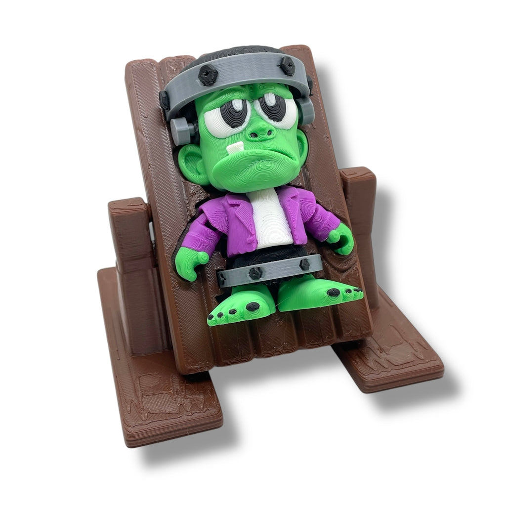 ⚡ Frankenstein Desk Pet Set – 3D Printed Desktop Décor