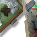 🦇 Dracula’s Haunted Coffin – Compatible with Koza Sets - 3d Printed Desk Decor