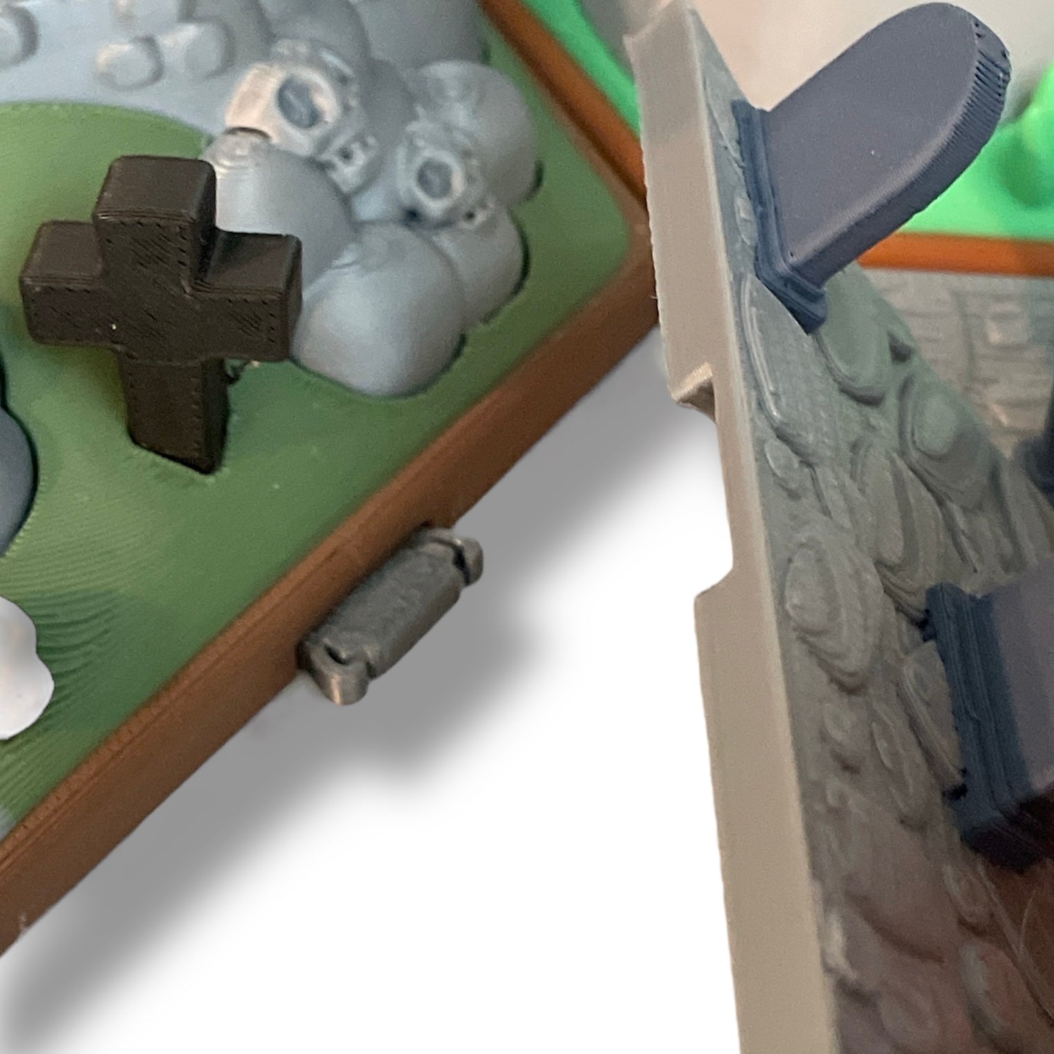 🦇 Dracula’s Haunted Coffin – Compatible with Koza Sets - 3d Printed Desk Decor