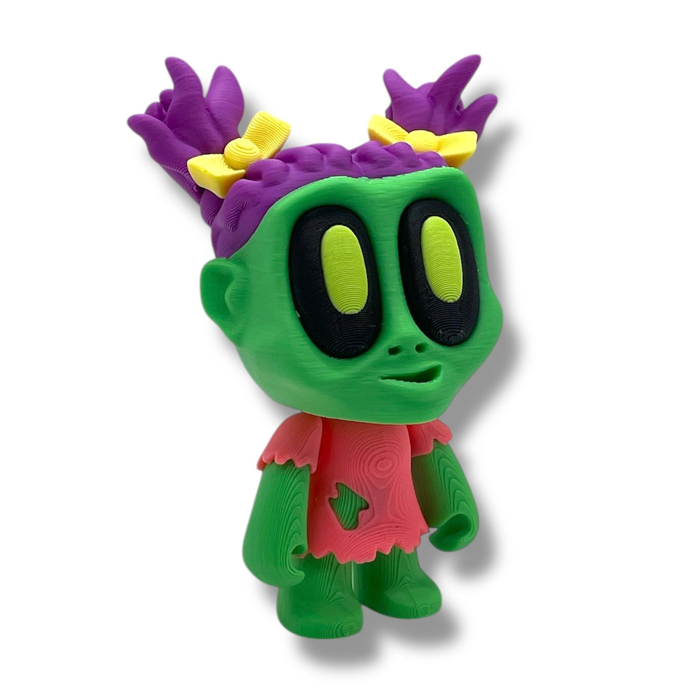Halloween Blob Zombie Figurines – 3d Printed Creepy Cute Miniature Collectibles