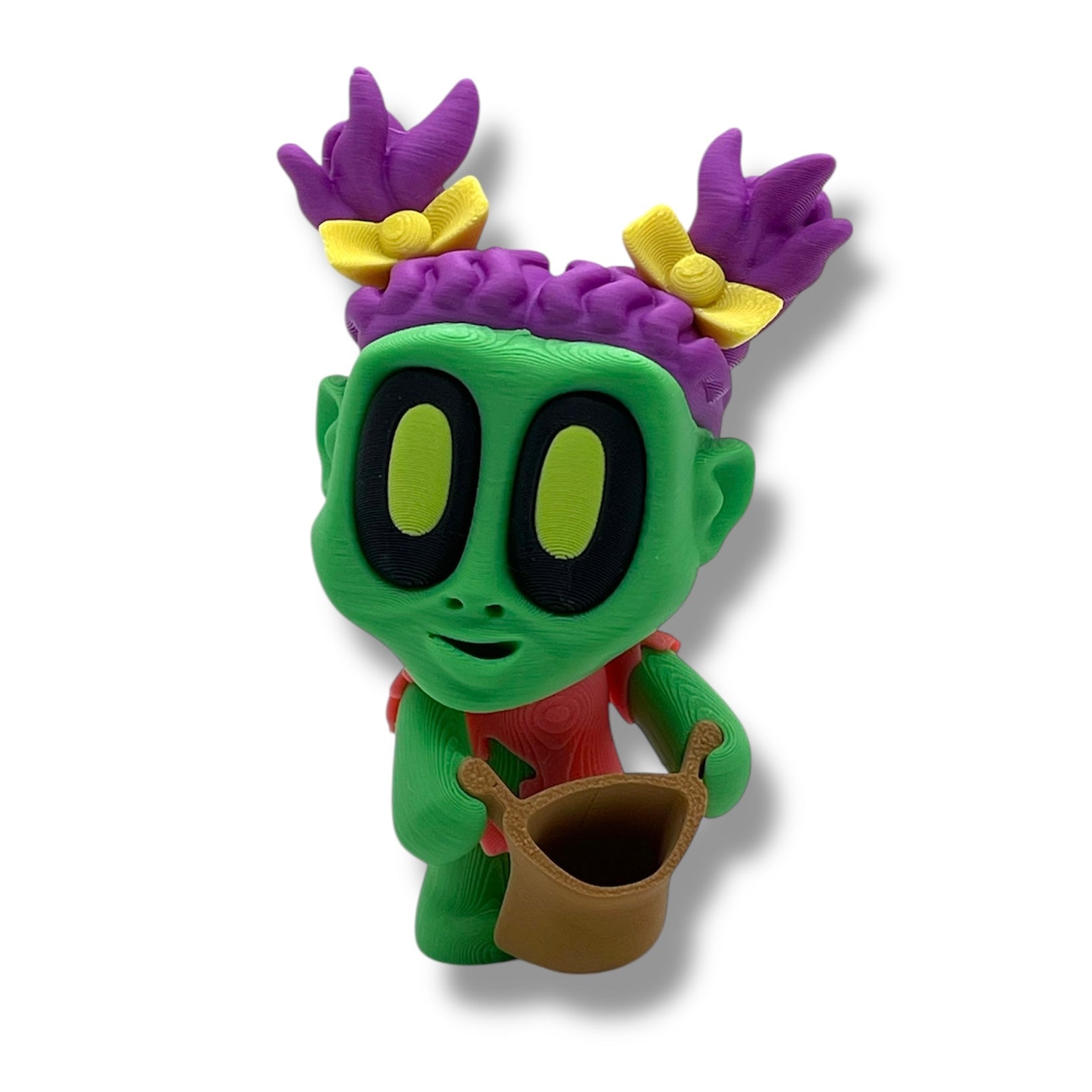 Halloween Blob Zombie Figurines – 3d Printed Creepy Cute Miniature Collectibles