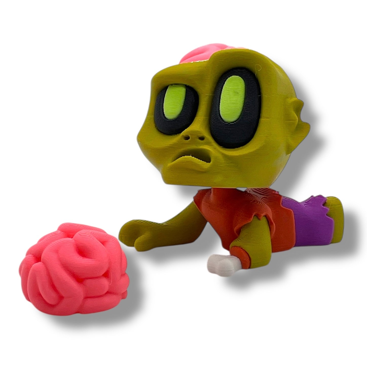 Halloween Blob Zombie Figurines – 3d Printed Creepy Cute Miniature Collectibles