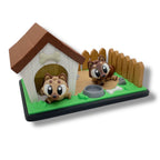 Dog House Backyard Set – Adorable Puppy Playtime Décor by 3dGob 🐾