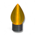 5.5" Christmas Bulb Tea Light – Illuminated Holiday Décor