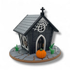 Spooky Halloween Fairy Tea Light House Collection - Decor