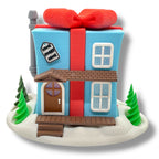 🎄 Christmas Village Tea Light House – 3D Printed Holiday Décor Collection