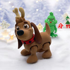 Adorable Max - The Grinch Dog - Articulated 3d Printed Christmas Decor Decoration Tree