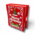 Santa’s Christmas Book Set – Complete Holiday Display & Storage Case