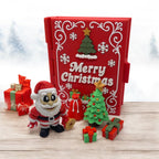 Santa’s Christmas Book Set – Complete Holiday Display & Storage Case