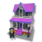 3D Printed Haunted House – Modular Collectible Display (9” Tall)