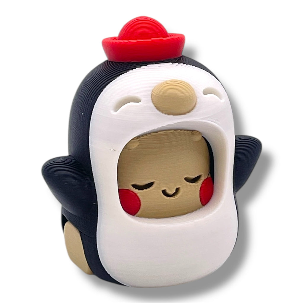 Adorable Peasy Peas & Friends – Christmas Edition | Articulated Christmas Figurines