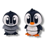 Winter Penguin Set by 3DGob – Arctic Display Scene (5.5” x 4” x 4”)