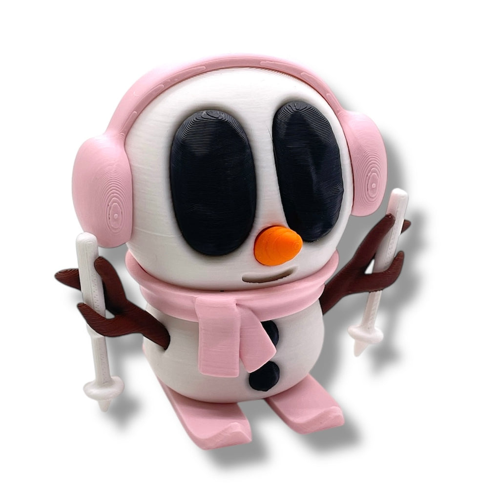 Blob Snowman Holiday Figurines– Adorable Christman Collectibles ⛄🎄